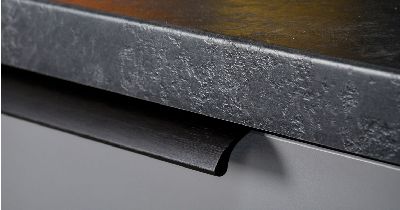 FOGANTYÚ VIEFE - ONA 128mm, alumínium, csiszolt fekete