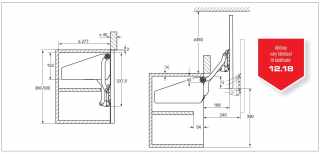 FEL- ÉS LENYÍLÓ VASALAT - HAFELE FELNYÍLÓ 372.33.720 FREE UP 380-500/2,0-3,8kg FEHÉR #3