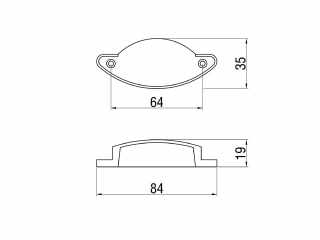FOGANTYÚ, FOGAS - BÚTORFOGANTYÚ 5091 64 ANTIKOLT BRONZ #2