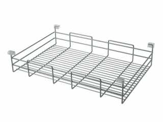 GARDRÓB - GARDRÓB SZERELVÉNY ACF72 AL KOSÁR 730x150x500mm MATT KRÓM #1