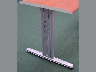 IRODABÚTOR TARTOZÉKOK - IRODAI ASZTALLÁB PECHINO 695mm RAL9006 #1