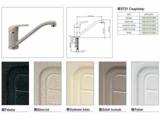 GRAWA CSAPTELEP GRAWA ST01W CSAPTELEP . FEHÉR #2