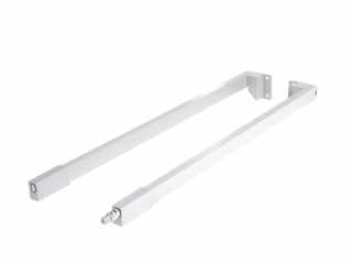 SLIM DUPLAFALÚ FIÓKOLDAL OLDALMAGASÍTÓ RÚD 500mm FEHÉR #1