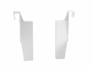 SLIM DUPLAFALÚ FIÓKOLDAL DF-B/DF-C FIÓKRENDEZŐ PANEL RÖGZÍTŐVÉG H=105mm FEHÉR #1