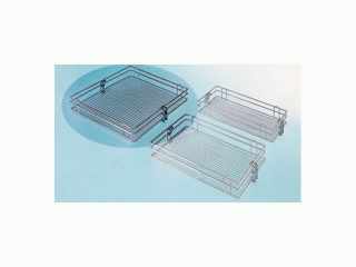 TÁROLÁS - BELSŐ FÉMRÁCS CC60 KOSÁR 550×95×420 mm KRÓM #1