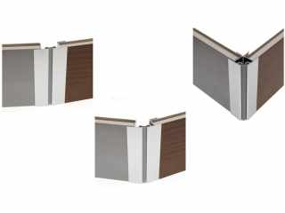 LÁBAK - LÁBAZATELEM MULTICORNER 21/19.50.AL H:100 mm ALUMÍNIUM #1