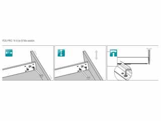 FDS DUPLAFALÚ FÉM FIÓKOLDAL FDS-PRO 18 B 450mm H126 40kg FEHÉR #4