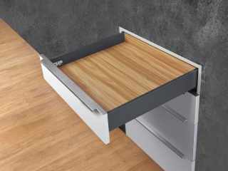 FDS DUPLAFALÚ FÉM FIÓKOLDAL FDS-PRO 18 A 350mm H88 40kg ANTRACIT #1