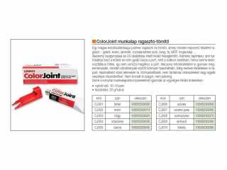 COLORJOINT MUNKALAP RAGASZTÓ-TÖMÍTŐ TUBUSOS 20gr KRÉM #4