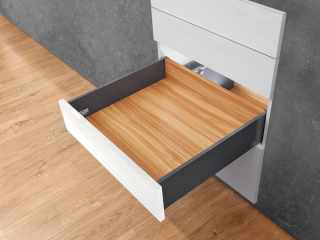 FDS DUPLAFALÚ FÉM FIÓKOLDAL FDS-PRO 18 PO B PUSH OPEN 450mm H126 35kg ANTRACIT #1