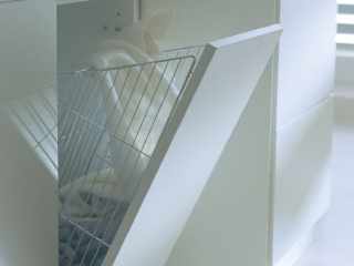 TÁROLÁS - FÜRDŐSZOBAI TÁROLÓ KBPBGC SZENNYESTARTÓ KOSÁR 325×580×240 mm KRÓM #1