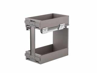 BELSŐ FÉMRÁCS LAMINA EGTGM40B2LGM OLDALLAPRA SZERELHETŐ 364x468x489mm ANTRACIT #1