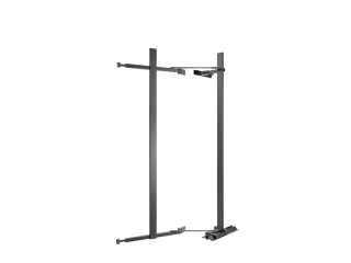 BELSŐ FÉMRÁCS LAMINA EDS1706/20VGF CSÚSZÓ-NYÍLÓ KAMRAPOLC VASALAT 536x489x1675mm ANTRACIT #1