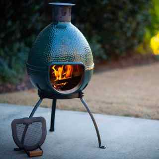 BIG GREEN EGG - Chiminea #2