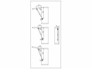 EGYÉB FELNYÍLÓ VASALAT GFNY127 GÁZTELESZKÓP 80N FEKETE #5