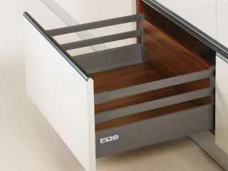 FDS DUPLAFALÚ FÉM FIÓKOLDAL FDS-CLASSIC D 400mm H210 40kg ANTRACIT #1