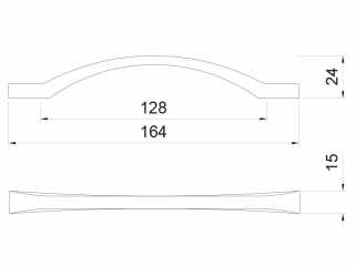 BÚTORFOGANTYÚ A030-128 MATT ARANY #2