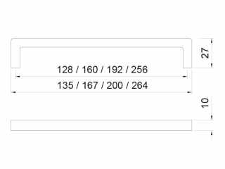 BÚTORFOGANTYÚ A031-128 MATT ARANY #2