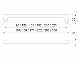 BÚTORFOGANTYÚ A034-256 MATT ARANY #2