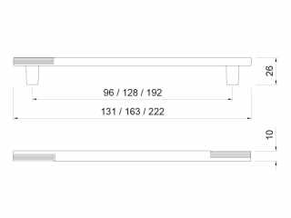 BÚTORFOGANTYÚ E113-128 FEKETE #2