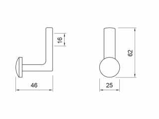 FOGAS E1037 FEKETE #2
