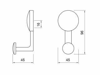 FOGAS E1038 MATT KRÓM #2