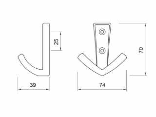 FOGAS E1046 FEKETE #2