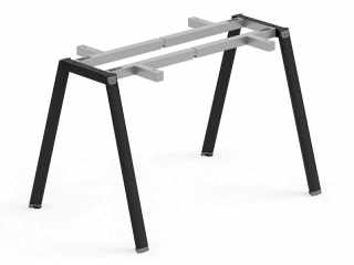 IRODAI ASZTALLÁB HOME BOX ALFA 1 PÁR 680x725mm MATT FEKETE #1