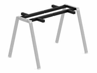 IRODAI ASZTALLÁB HOME BOX ALFA TELESZKÓPOS KÖTŐ ÉS SZERELVÉNYEK 1035-1660mm MATT FEKETE #1