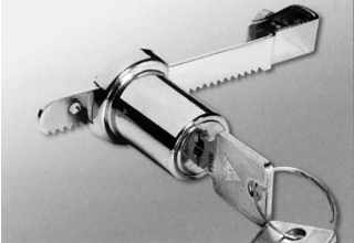 BÚTORZÁR - LEHMANN BÚTORZÁR 03 0680 501 000 010200 ÜVEGZÁR . NIKKEL #1