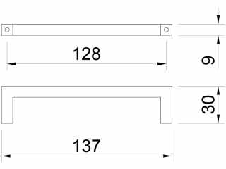FOGANTYÚ, FOGAS - BÚTORFOGANTYÚ 8137-137 128 FEKETE #2