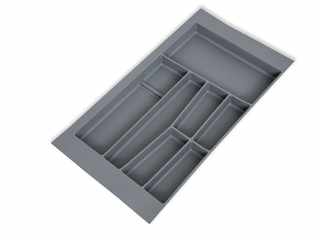 TÁROLÁS - EVŐESZKÖZTARTÓ 32/76.R100 490x940 mm ANTRACIT #1