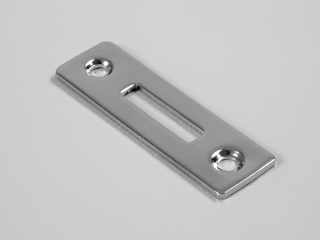 BÚTORZÁR - FL BÚTORZÁR FL-P-02 ZÁRLEMEZ 50*15mm NIKKEL #1