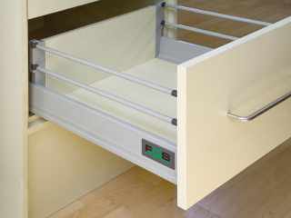 FIÓKRENDSZER - FDS DUPLAFALÚ FÉM FIÓKOLDAL FDS-DF D 550mm MAGASITOTT, 40kg SZÜRKE #1