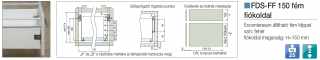 FIÓKRENDSZER - FÉM FIÓKOLDAL FDS-FF 150x350mm FEHÉR #2