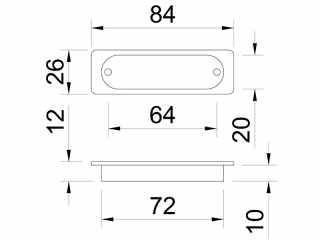 FOGANTYÚ, FOGAS - BÚTORFOGANTYÚ 543.064.00F7 64 NIKKEL #2