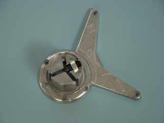 LÁBAK - ASZTALLÁB KIEGÉSZÍTŐ 615 FELFOGATÓ TALP - ALUMÍNIUM #1