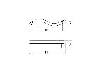 FOGANTYÚ, FOGAS - BÚTORFOGANTYÚ T232-96 96 MATT KRÓM #2