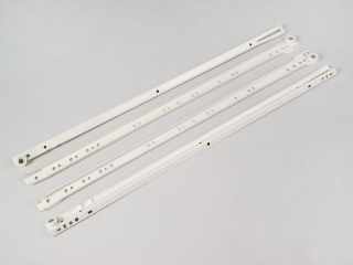 FIÓKRENDSZER - GÖRGŐS FIÓKCSÚSZÓ 02101 ÖNBEHÚZÓS 600 mm TEHERB: 25 kg KRÉM RAL9001 #1