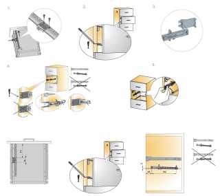 FIÓKRENDSZER - ÖNBEHÚZÓ ADAPTER 973.0X39.380.K1 FÉM FIÓKOLDALHOZ SZÜRKE #3