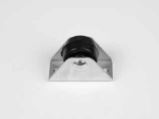 GÖRGŐ, KERÉK -  BELTÉRI BÚTORGÖRGŐ 21/N TALPAS 25mm KRÓM-FEKETE #1