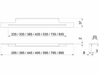 FOGANTYÚ, FOGAS - BÚTORFOGANTYÚ A027-395 395 ALUMÍNIUM #2