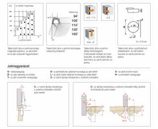KIVETŐPÁNT - BÚTORPÁNT SALICE C2AFA99 165 FOKOS RÁÜTŐDŐ NORMÁL NIKKEL #3