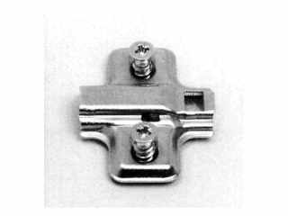 KIVETŐPÁNT - PÁNTALÁTÉT TITUS 244.0134.05 KLIPPES CSAVARRAL NORMÁL, 0 mm NIKKEL #1