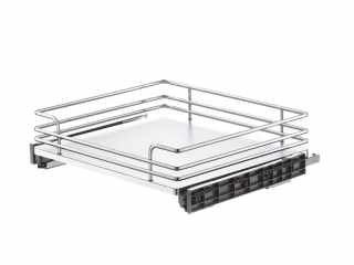 TÁROLÁS - BELSŐ FÉMRÁCS CCTHM245 OLDALLAPRA SZERELHETŐ 414×134×473mm KRÓM-FEHÉR #1