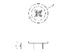 FOGANTYÚ, FOGAS - BÚTORFOGANTYÚ 8257-58 GL41 TX01 58 RÓZSASZÍN #2