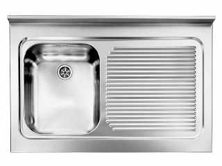 MOSOGATÓ - CM MOSOGATÓ ROSSANA TELETETŐS 1 MEDENCE+CSEPEGTETŐ BALOS 900x600mm ACÉL #1