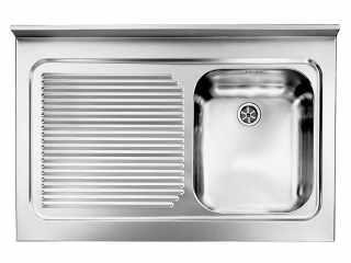 MOSOGATÓ - CM MOSOGATÓ ROSSANA TELETETŐS 1 MEDENCE+CSEPEGTETŐ JOBBOS 900x600mm ACÉL #1