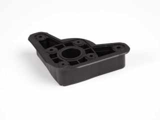 LÁBAK - MŰANYAG SZEKRÉNYLÁB TALP 450 T2 LÁBHOZ 88X88X24 FEKETE #1