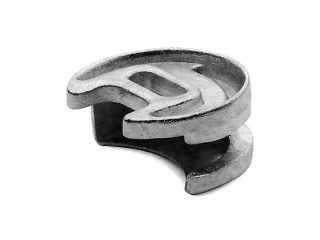 SZERELVÉNYEK - ÖSSZEHÚZÓ EC12 EXCENTER HÁZ 25mm NYERS CINK #1